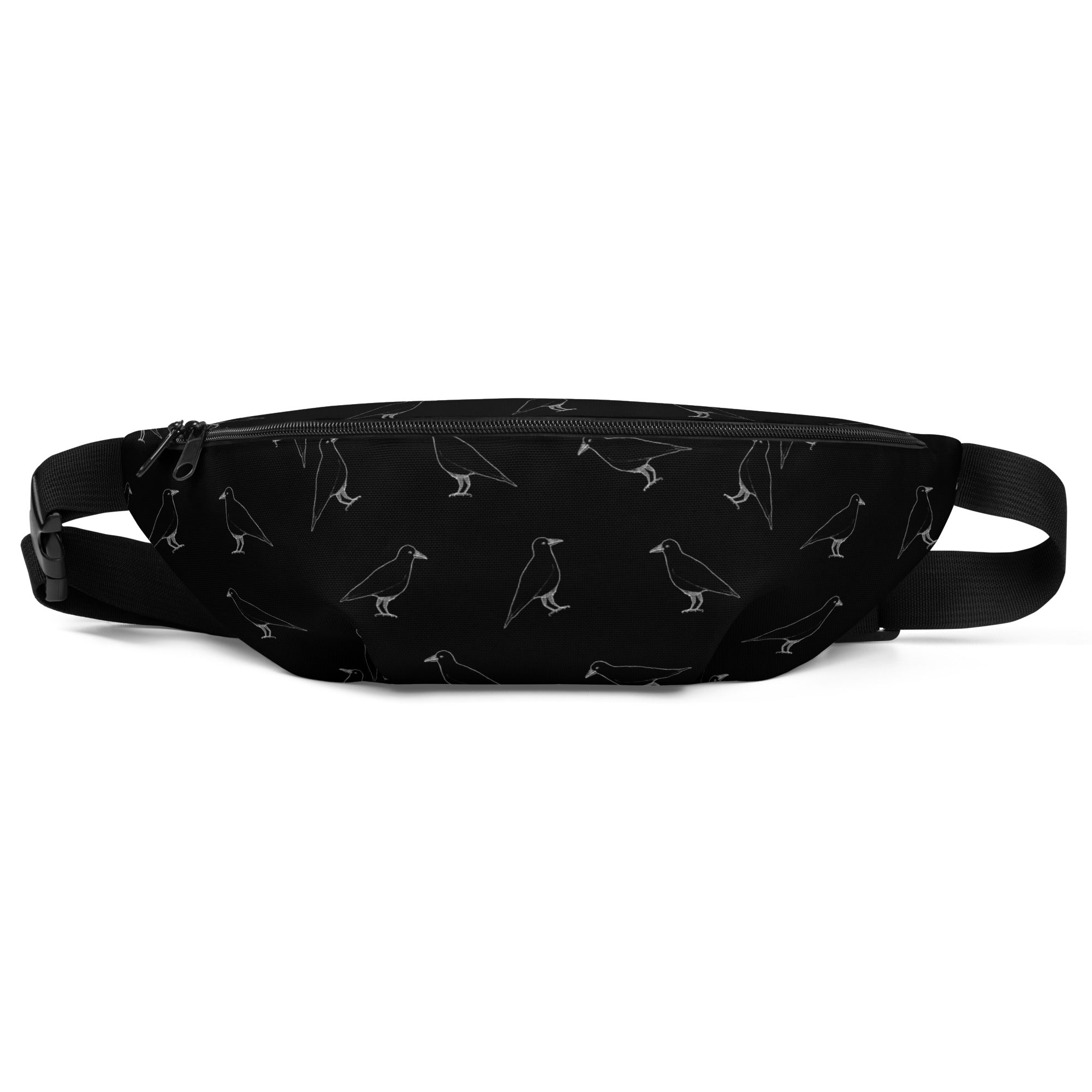Murder of Crows Cute Gothic Fanny Pack