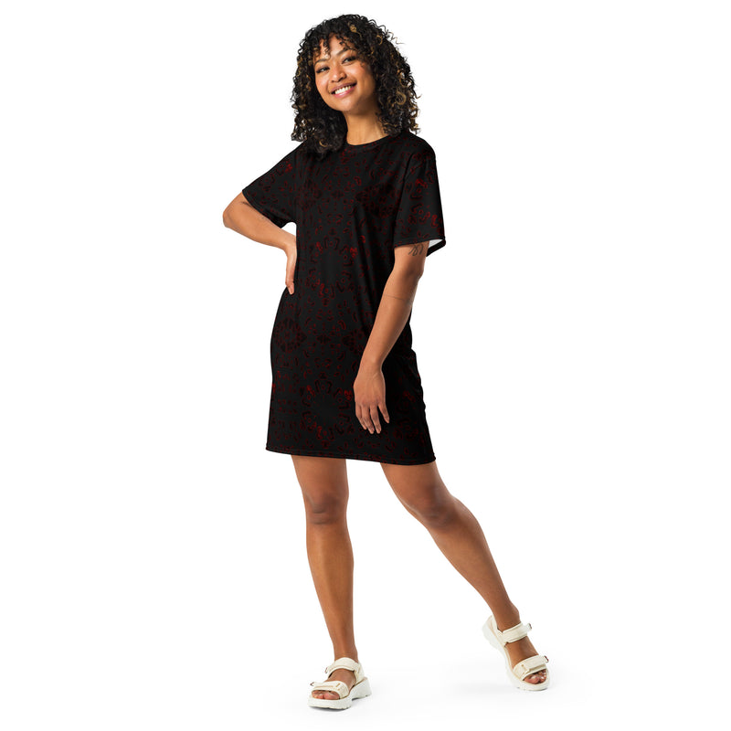 alternative t shirt dress Ripskirt Graphite | Tee Shirt Dress