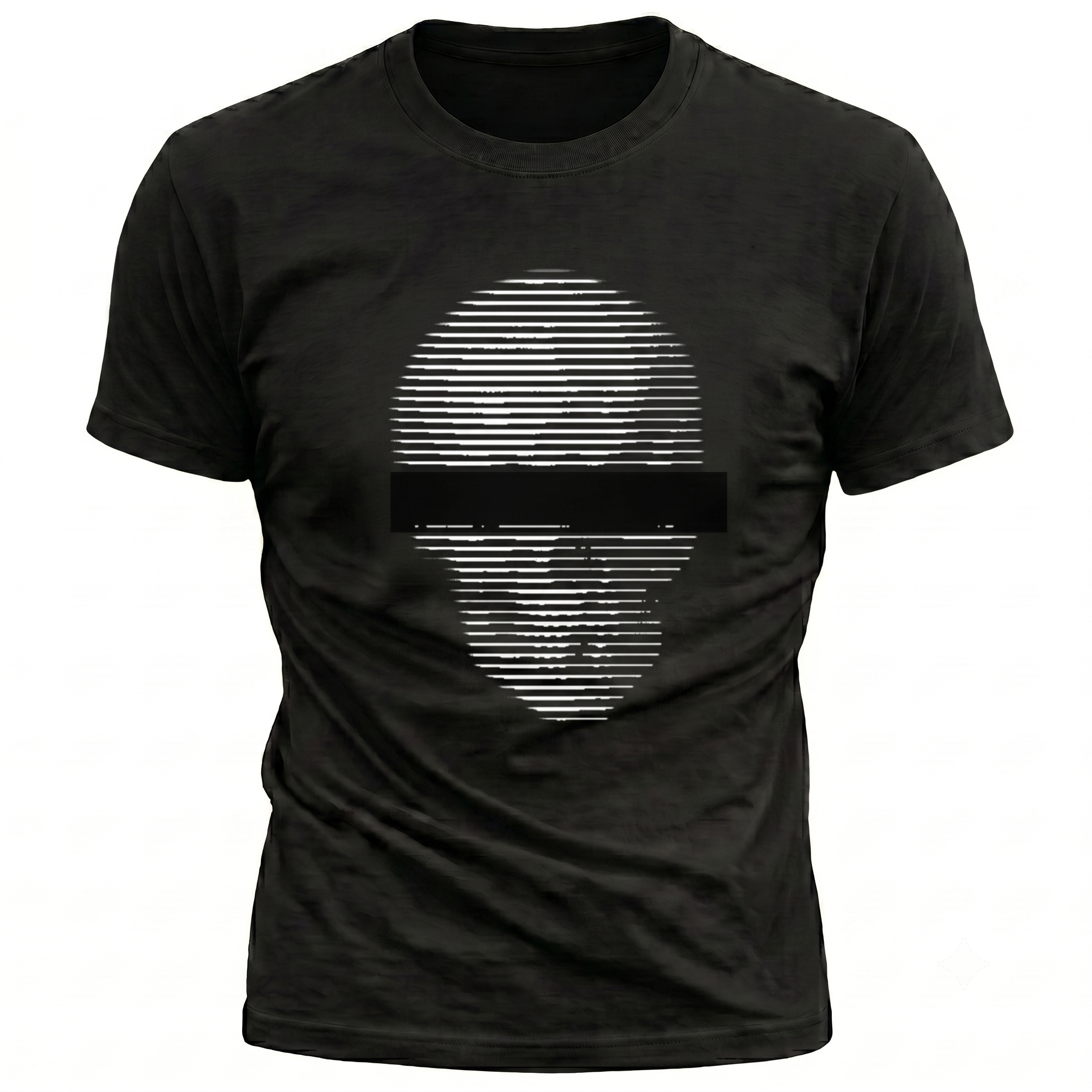 Anonymous Black & White Super Skull Mens Tee