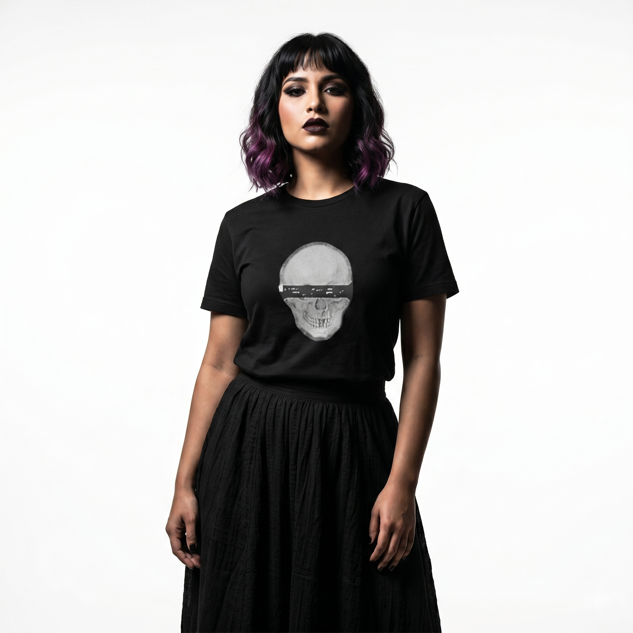 Anonymous Photocopy Skull Unisex Tee