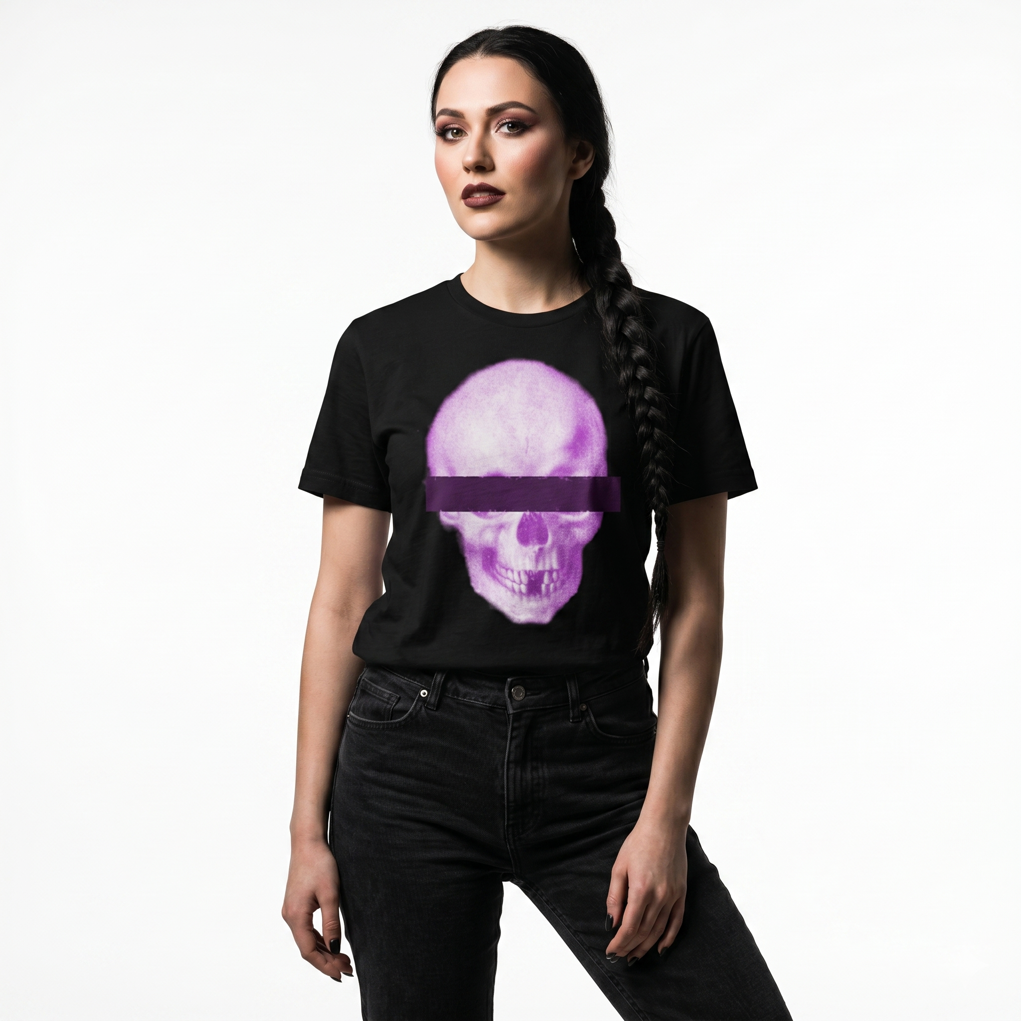 Anonymous Pink Super Skull Unisex Tee