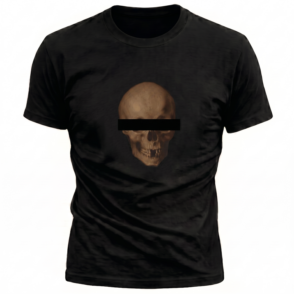 Anonymous Earth Skull Mens Tee