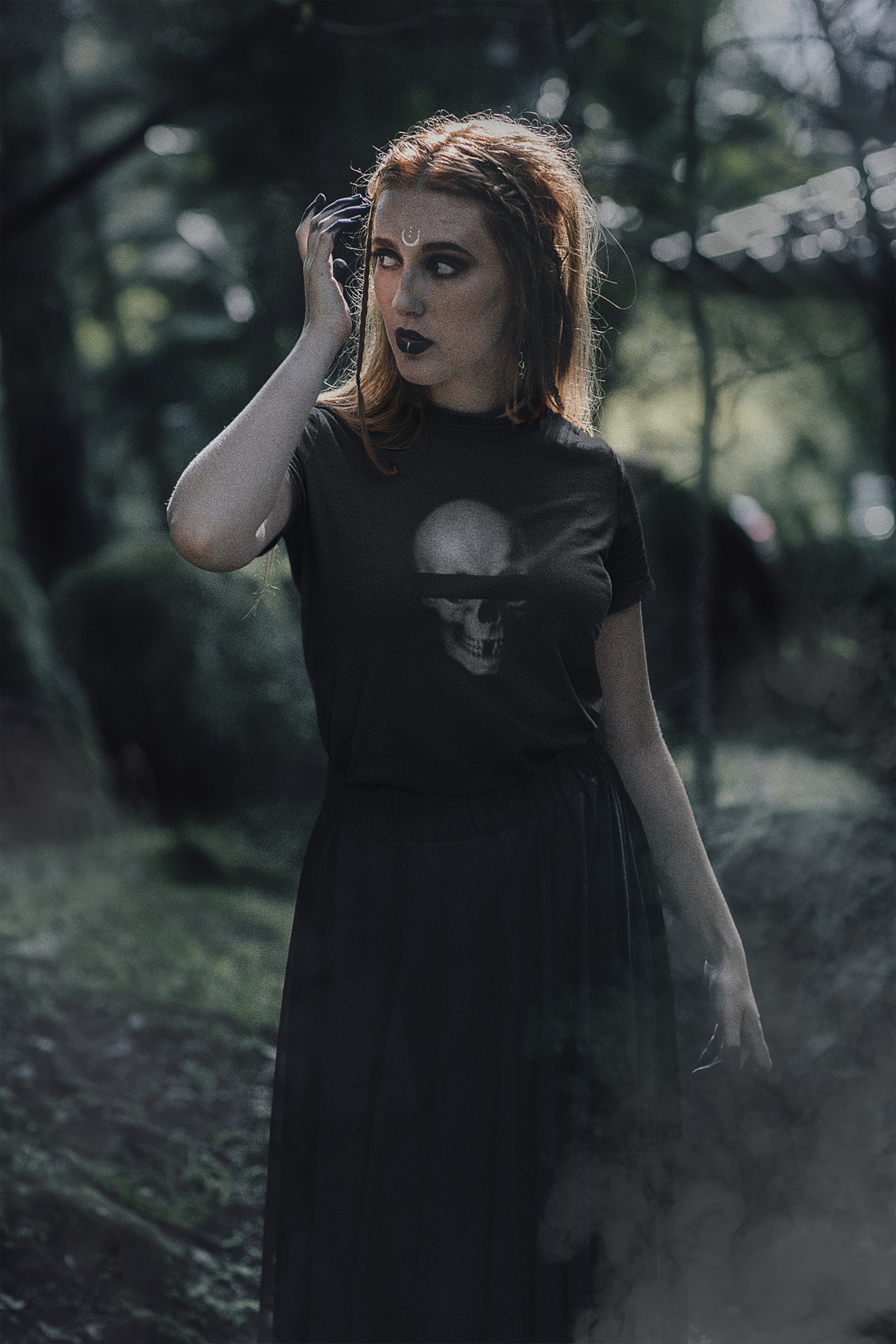 Anonymous Gray Skull Unisex Tee