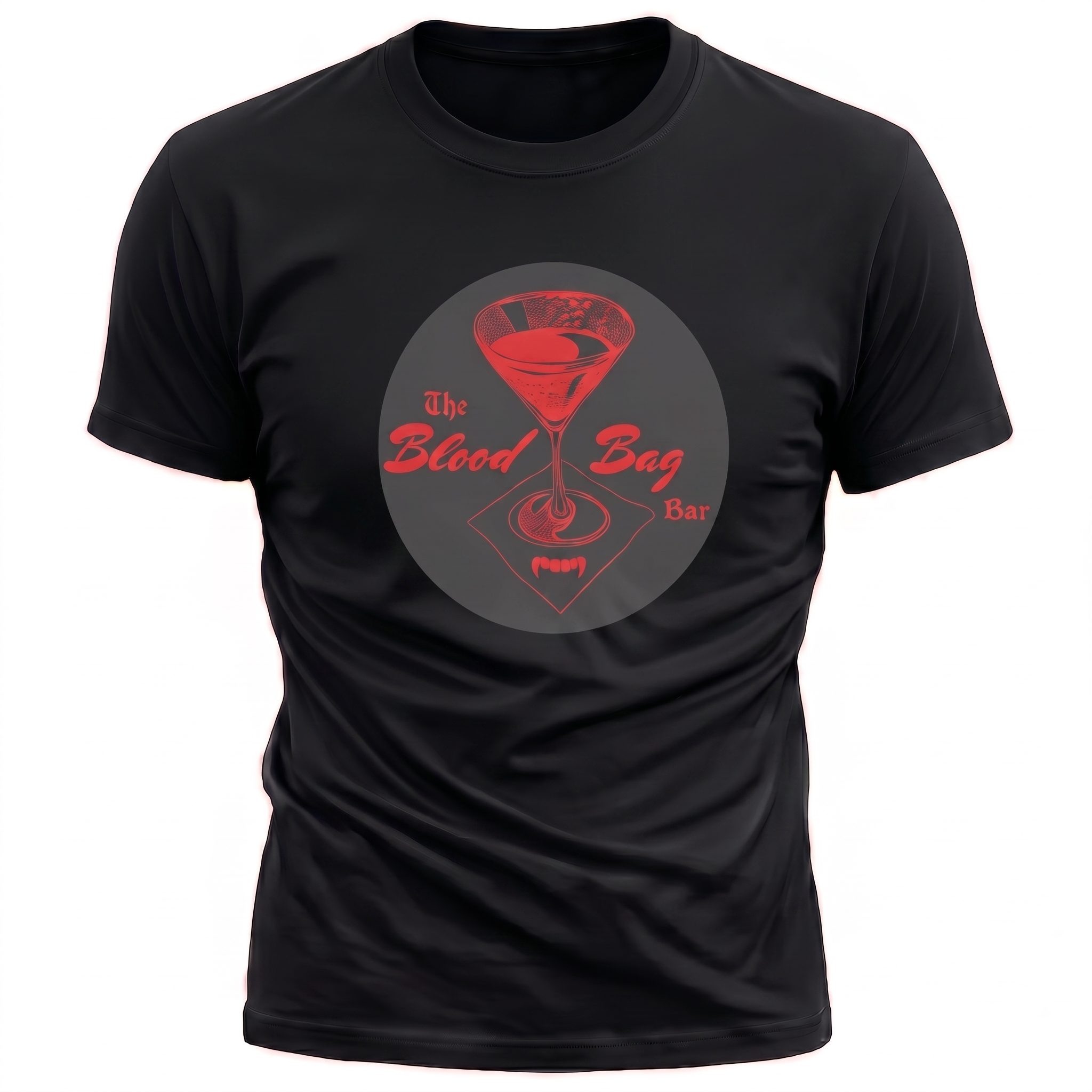 Blood Bag Vampire Bar - Black Cherry Edition Mens Tee