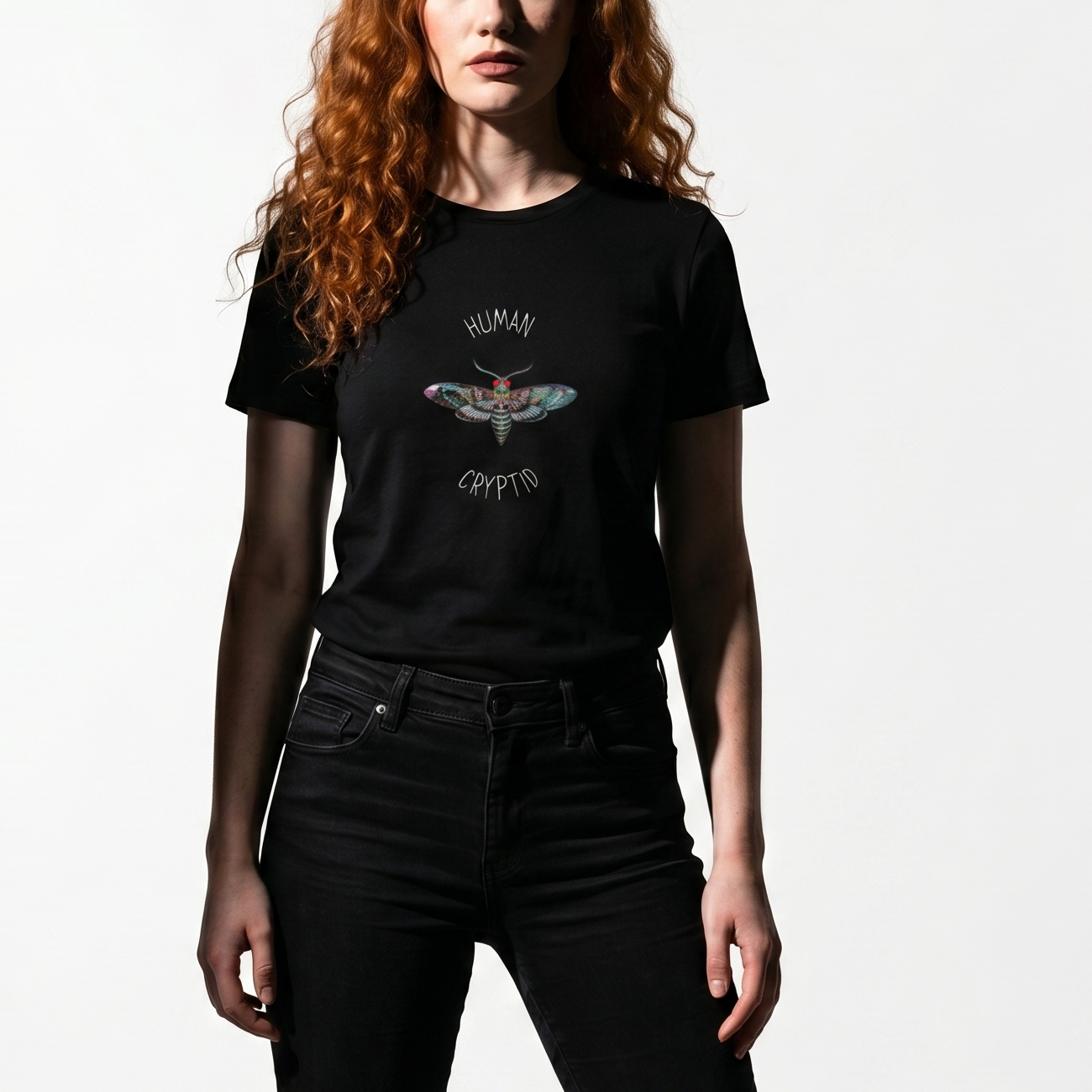 Human Cryptid Mothman Unisex Tee
